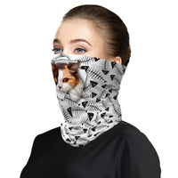 Pussy Cat Breathable Snood Face Mask Balaclava Scarf Cover | 2x - 50x Disposable Five Layer Filter Pads Available - WickyDeez