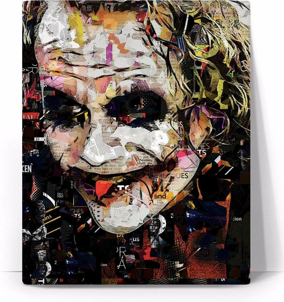 Why So Serious? Collage-Canvas-WickyDeez